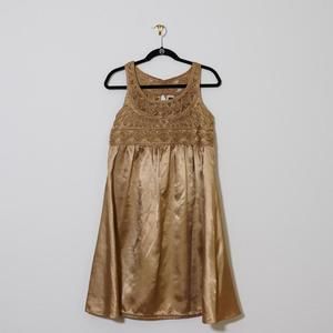 Andersen & Lauth Reykjavik Shimmering gold Dress - Size S